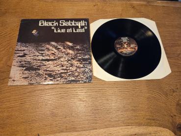 Black Sabbath "Live at Last" 1980 NEMS – BS 001 Irische Pressung VG+/VG-